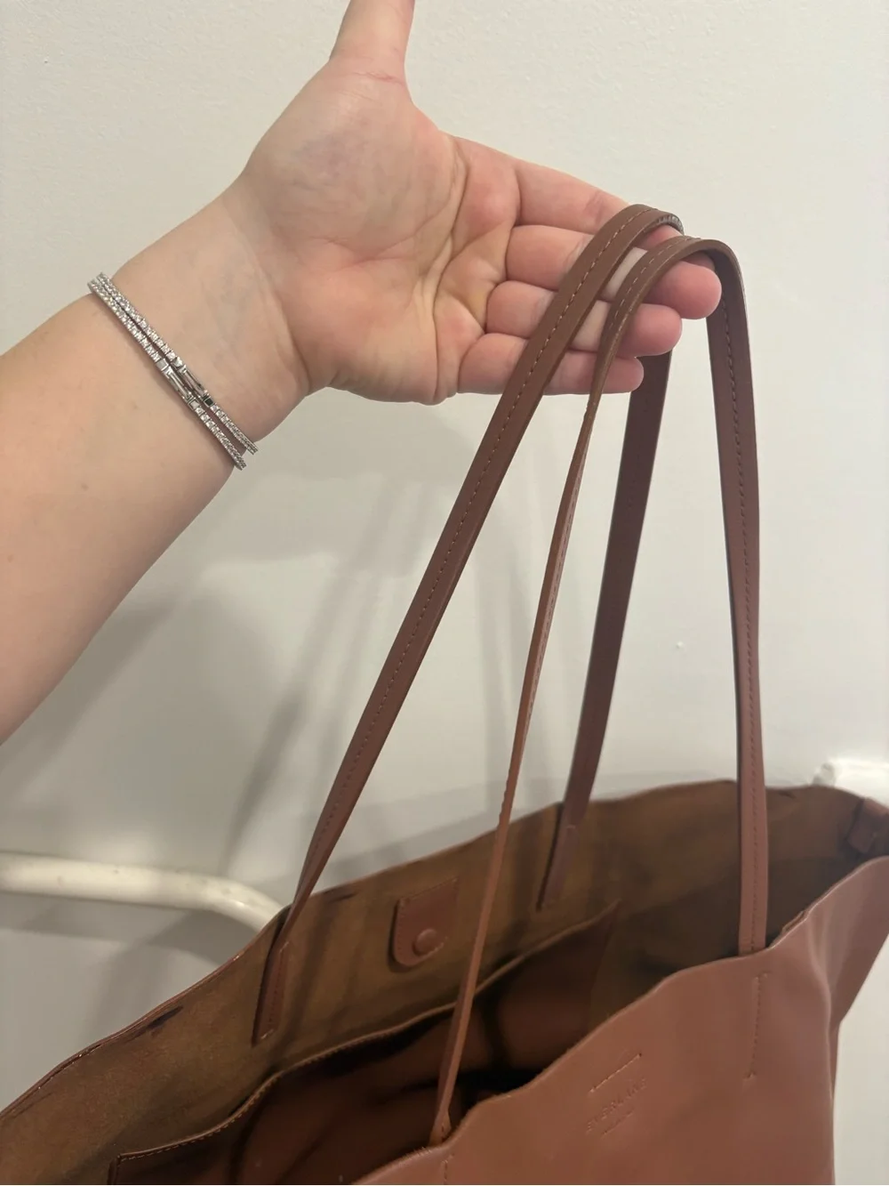 Everlane Large The Luxe Italian Leather Tote - Picture 5 of 7